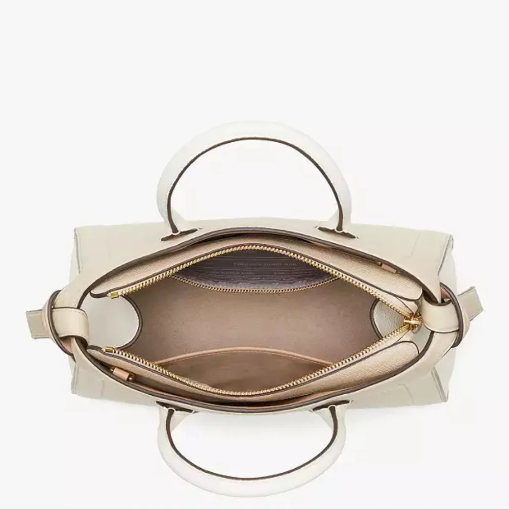 SALE🎉HOST PICK 🎉 KATE SPADE Knott Color blocked Medium Zip Top Satchel - Picture 4 of 15